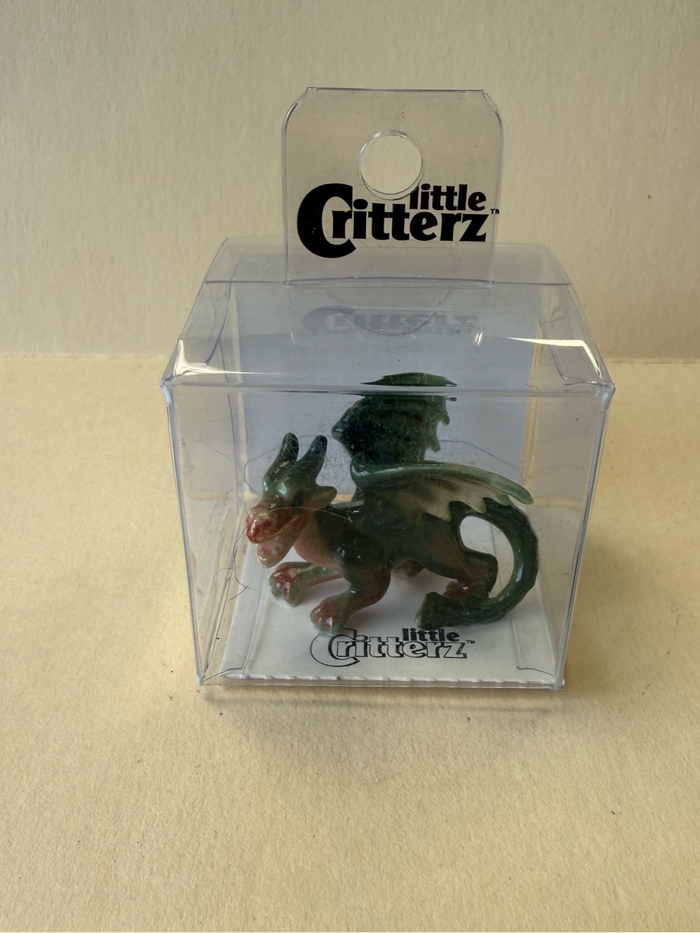 Little Critters Western Dragon "Draco" Miniature Ceramic Figurine.
